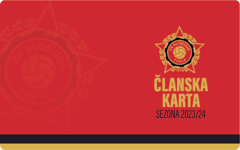 Članska karta FK Sloboda - Sezona 2023/2024